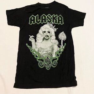 Rupaul Drag Race Shirt Black Drag Queen Merch Alaska Tshirt XS